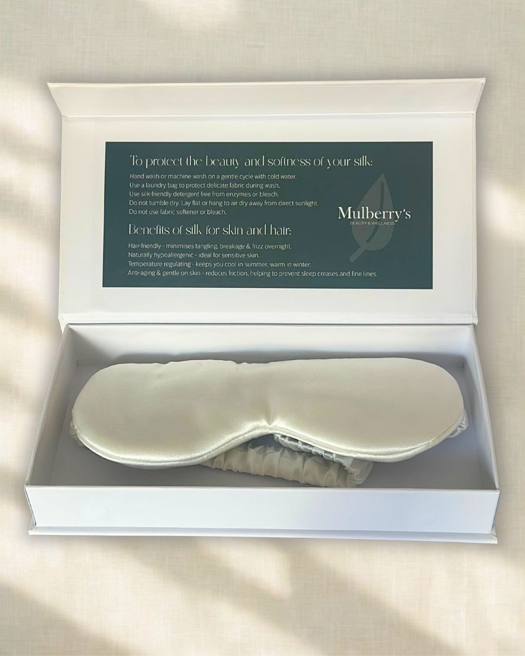 Pure Silk Eyemask